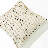 Shell Kauri Medium Cushion 50 X 50Cm