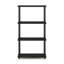 Johnston 4 Tier Toolless Assembly Shelving Unit Bookcase-39824644