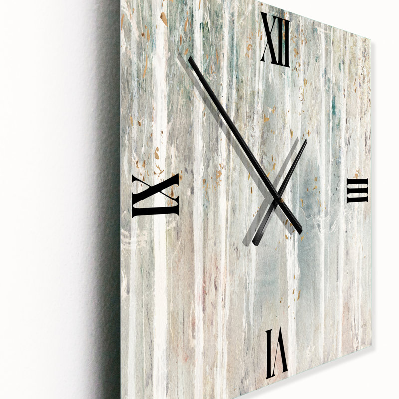 Horloge murale traditionnelle A Woodland Walk in the Forest III, Petit