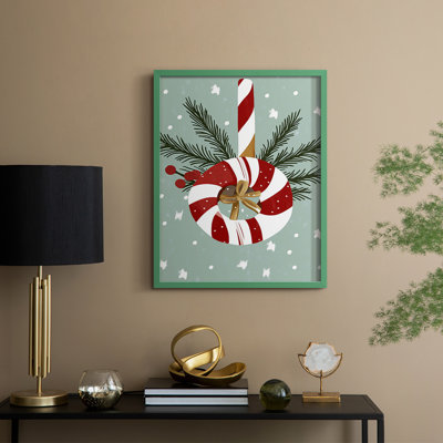 Christmas Holiday Art DCCC Framed Print - Solid Wood