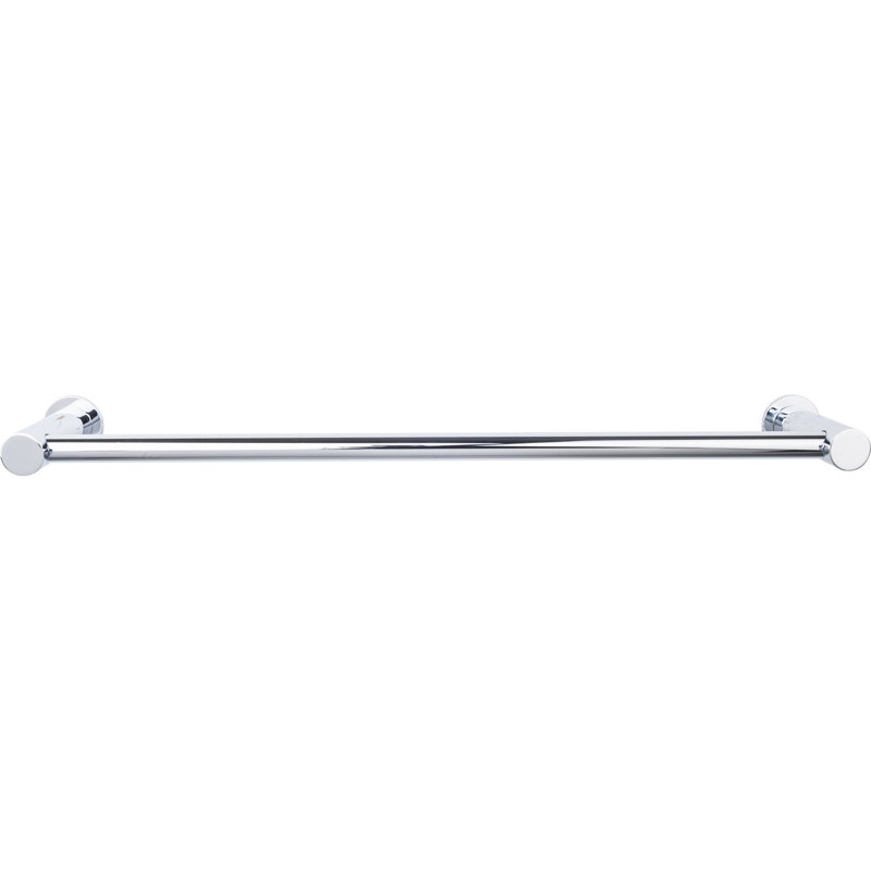 Hopewell Bath Single 19 1/2" Wall Mounted  Towel Bar, Polished Chrome