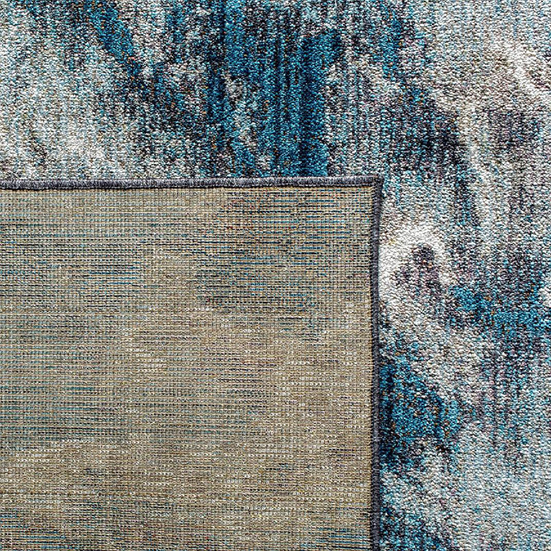 Massad Performance Abstract Rug, Rectangle 4' x 6'