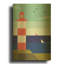  «Lighthouse» par Antony Squizzato, art mural en métal doré, 12 po x 16 po-516011380