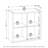 Arlton 30'' H X 43.8'' W 6-Cube Bookcase-1236626857-1242548531