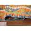 Tapis oriental en laine South Western Kilim 3 x 4
