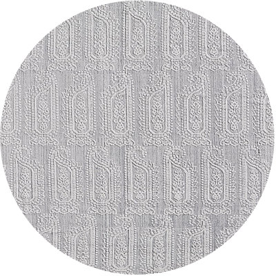 Tapis géométrique gris