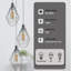 Galinna 3 - Light Chrome Cluster Pendant