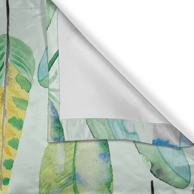 Semi Sheer Curtain Pair