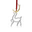6.5'' Metal Animals Holiday Shaped Ornament