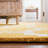 Dip Dye Hand Tufted Wool Geometric Rug-1395915773
