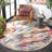 Zarella Performance Abstract Indoor/Outdoor Area Rug-383524803
