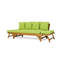 Lit de jour en bois avec ceinture et siège - l 64,13 po x H 26,77 po x P 31,22 po-643279808