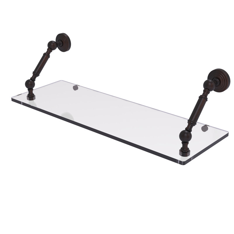 Tablette flottante Beresford, Bronze vénitien, H 7,3 po x l 24 po x P 8 po