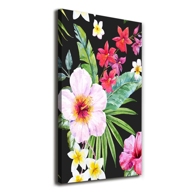 Hawaiian - Wrapped Canvas Print