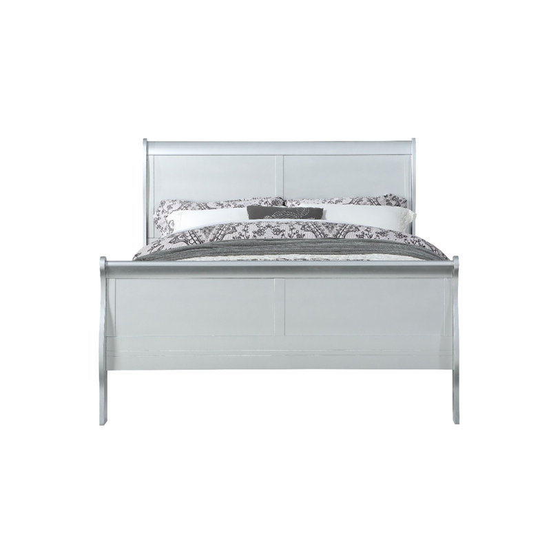 Lit simple, Blanc, Double
