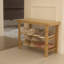 Wood Storage Bench