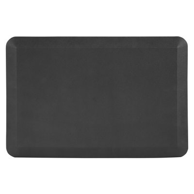 Petronnela Solid Color Memory Foam Water Resistant Anti-Fatigue Non-Skid Kitchen Mat