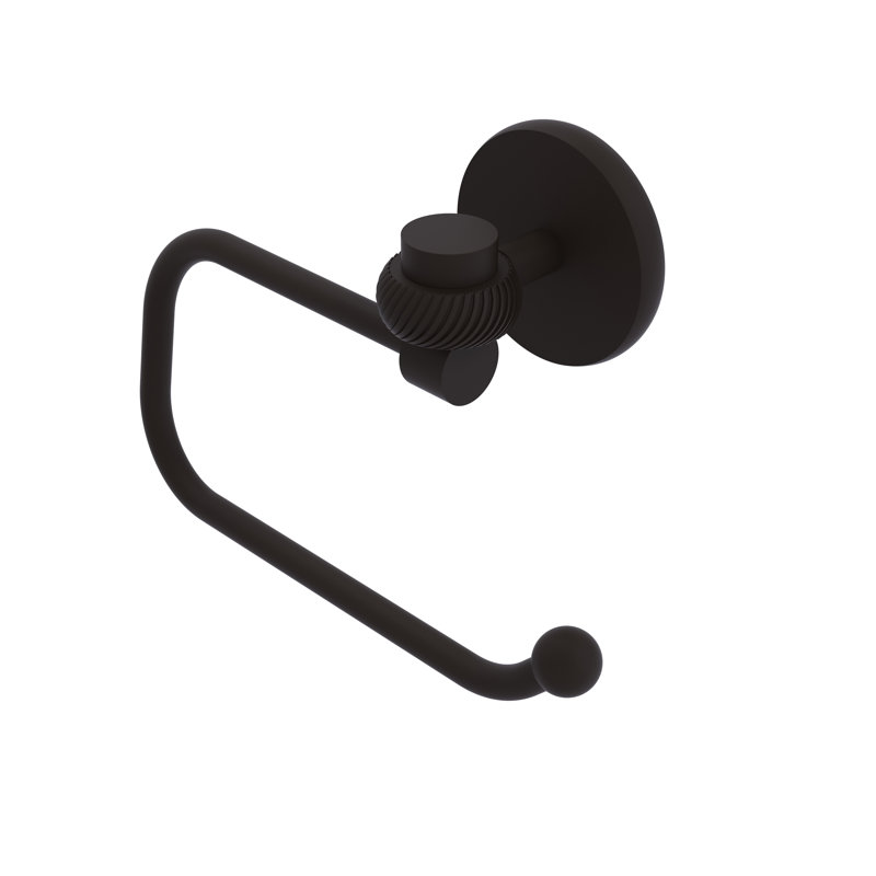 Anneau de tissu à fixation murale avec détails torsadés Satellite Orbit One, Bronze huilé