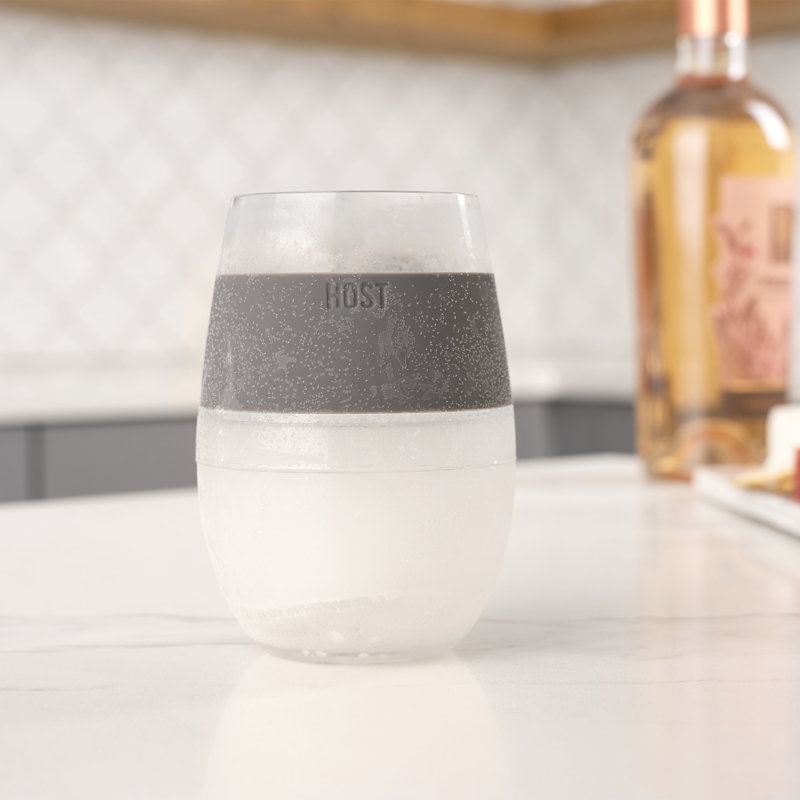 Wine FREEZE Cooling Cup, Gray