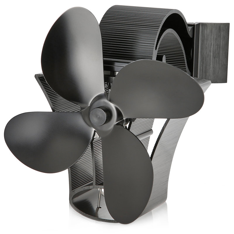 NETTA Magnetic 4 Blade Woodburner Stove Fan