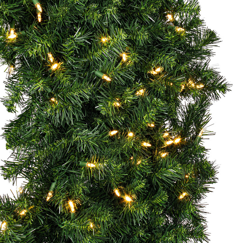 Couronne de sapin artificielle Alanny Dura-Lit, 60 po x 60 po