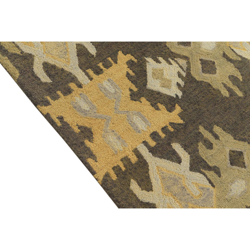 Tapis noir Otto