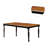 Lisania Extendable Four Leg Dining Set-1633721198