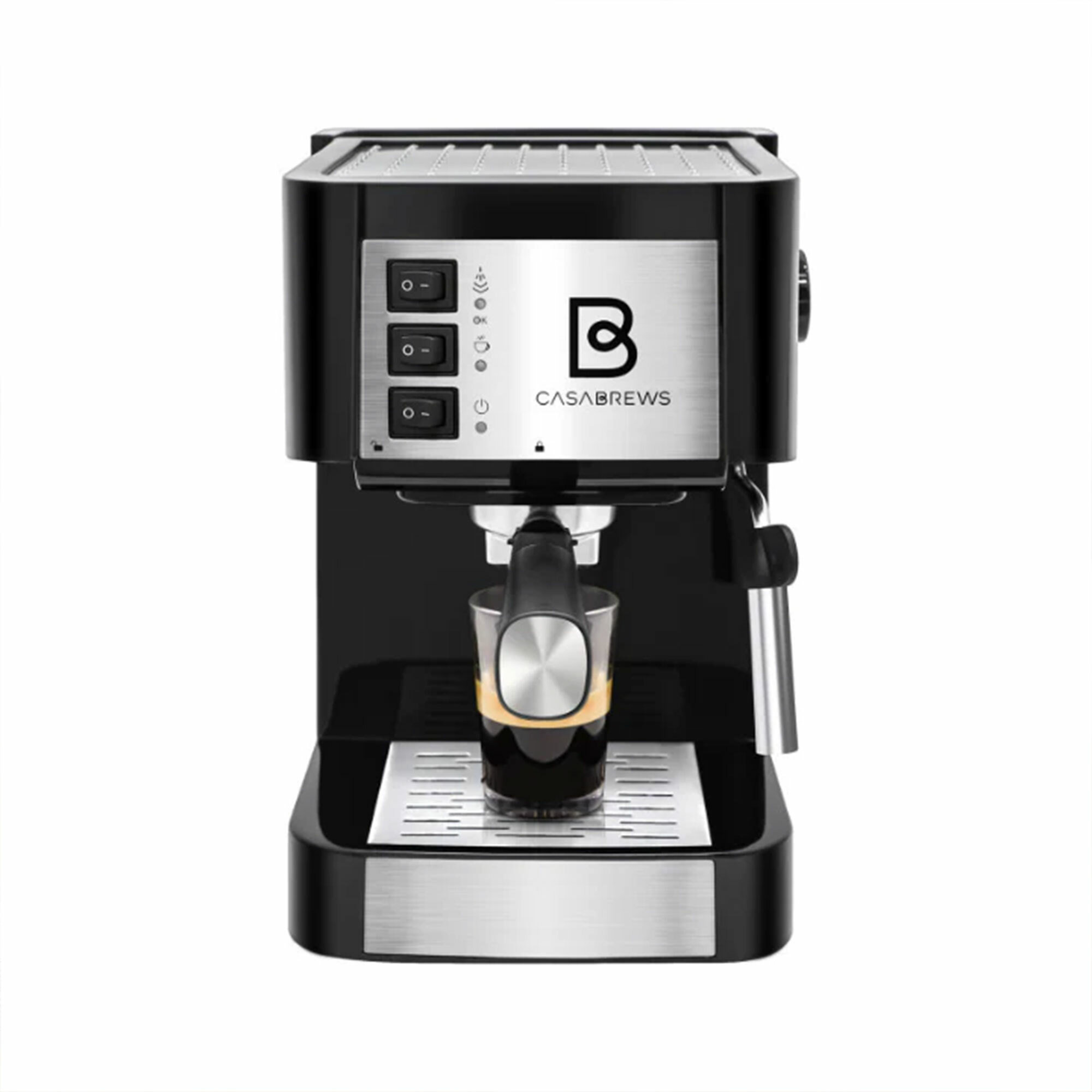 Hamilton Beach FlexBrew® Dual Coffee Maker with Milk Frother Black