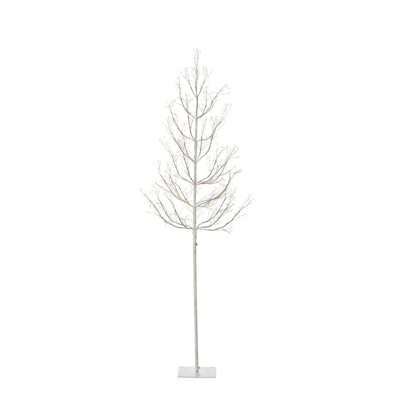 Tree Lot Artificial Christmas Tree, 6' H, White