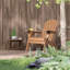 Chaise Adirondack pliante en plastique avec dossier réglable Unicoi-1812206635