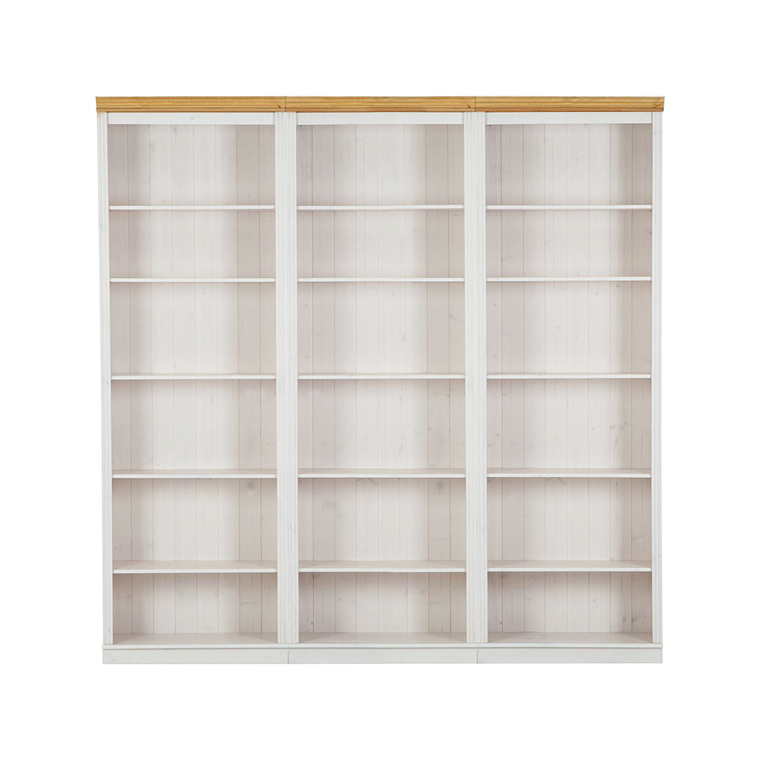 Bibliothek Bücherregal Demetricia 223 x 222 cm