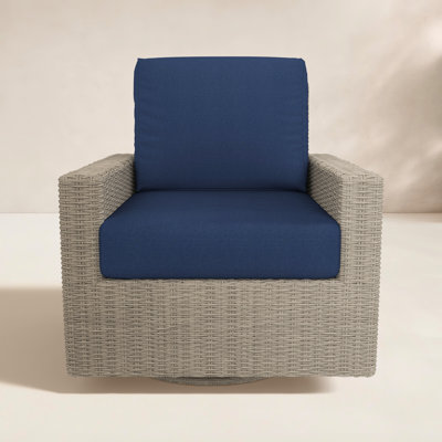Hayes Sunbrella® Swivel Patio Lounge Chair