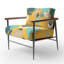 Fauteuil d'appoint rembourré Depp-1244224870