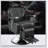 Heavy Duty Reclining Barber Chair With 360° Swivel, Height Adjustable, And Robust Frame For Professional Salon Use