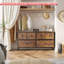 Meuble télé avec commode 6 tiroirs pour commode de chambre à coucher, commodes et commodes-174358122
