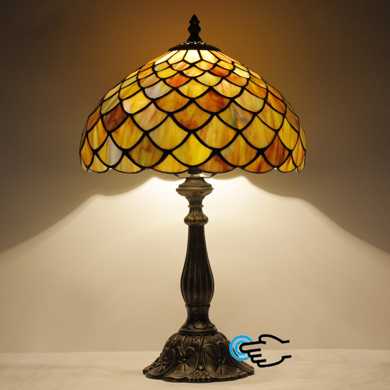 Lampe de table à contrôle tactile Tiffany