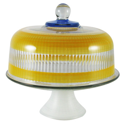 Présentoir à gâteaux Cottage Retro Stripe