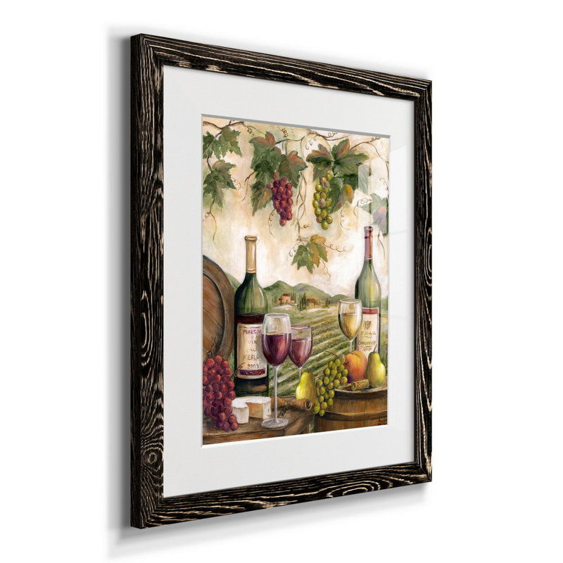«Pretty Pampas I», reproduction d'art, Papier encadré noir, H 20 po x l 17 po x P 1,5 po, Blanc