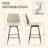 Upholstered Swivel Counter Stool-1778666970