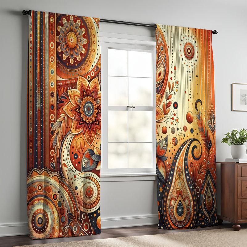 Window Curtains, 20" W x 82" L