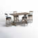 Susan 5 - Piece Double Pedestal Dining Set