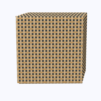 Polyester Checkered Square Napkin