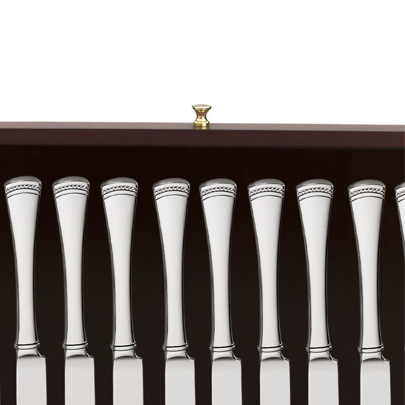 Mahogany Flatware Chest By Lenox