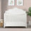Picket House Furnishings Annie Crib with Guardrails in White