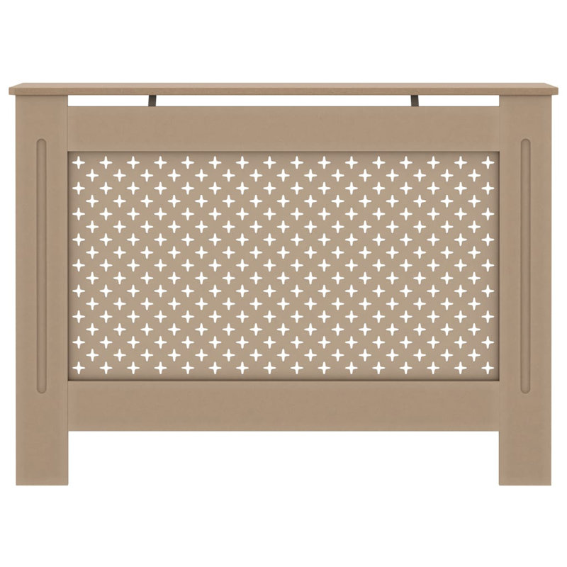 Housse de radiateur pour radiateur pour bureau personnel, Marron, L 44,1 po x P 7,5 po x H 31,9 po
