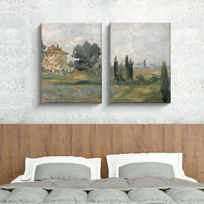 2 Piece Wrapped Canvas Print