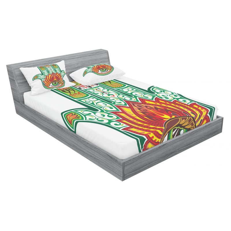 Microfiber Sheet Set, Full Sheet Set with Fitted Sheet