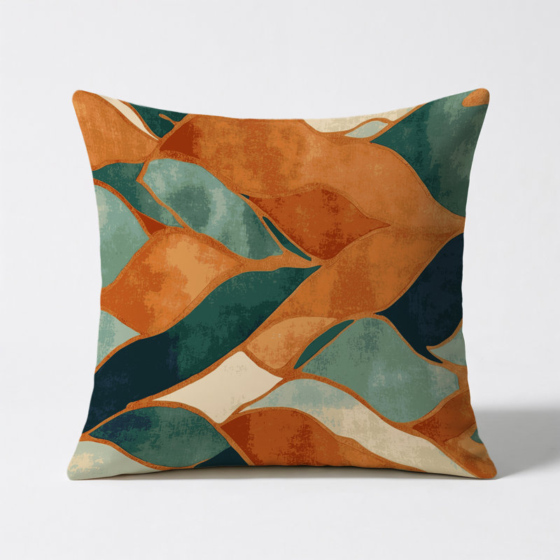 Harvest Harmony Indoor And Outdoor Throw Pillow, Square 20"