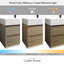 Albizu 59" Wall-Mounted Single Bathroom Vanity-69316045