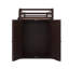 Lit mezzanine simple avec bureau, tiroirs et garde-robe-1822677412